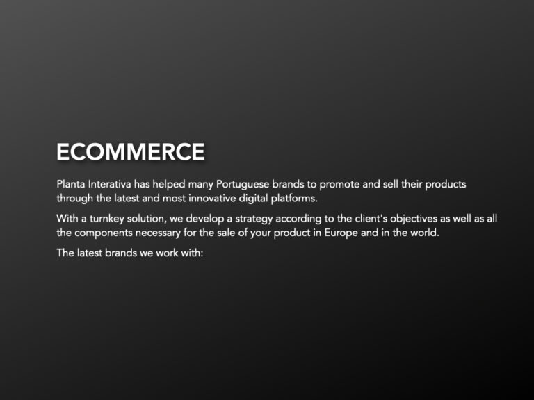 Ecommerce